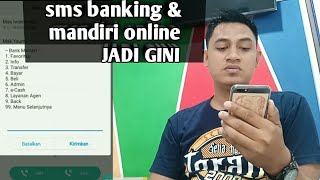 Bedanya SmS EBanking amp Mandiri Online Mandirimobile [upl. by Htidirem]