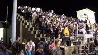 Crossville Marching Band quotCarry On My Wayward Sonquot 9272013 [upl. by Otrevlig]