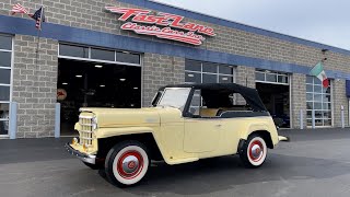 1950 Willys Jeepster For Sale [upl. by Ennoitna515]