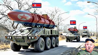 13 MINUTES AGO North Korean Convoy of 2000 Missiles Heading to Russia Destroyed by Ukraine [upl. by Marcel]