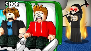 ROBLOX CHOP AND FROSTY SURVIVE AIRPLANE STORY 2 CHALLENGE [upl. by Corkhill]