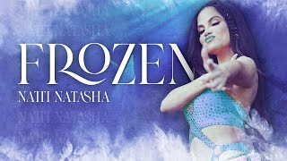 Natti Natasha  Frozen Video official [upl. by Ellitnahc]