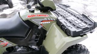 2005 Polaris Sportsman 400 4X4 ATV [upl. by Osmen]