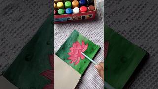 Lotus painting🪷 painting shorts ytshorts artist [upl. by Hteb]