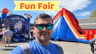 Fun fair in my kids school in Indianapolis [upl. by Hallerson]