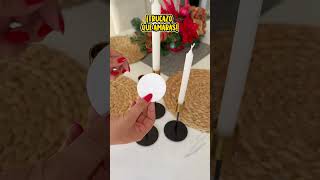 Así ajustas las velas en los candelabros… 🤗 tipshogar ideas ideascreativas amadecasa hacks [upl. by Llennaj179]