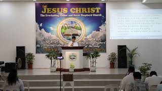 Oct 6 2024  Sunday Service  Giving  Bro Rodel Garcia  Song Magbigay Ka [upl. by Ahselrac]