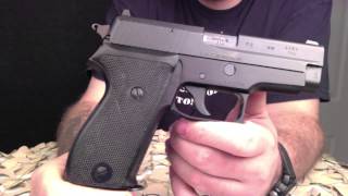 Sig Sauer P225 P6 9mm German SemAuto Carry Pistol  Texas Gun Blog [upl. by Enileve]