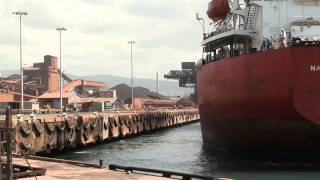 Navios Meridian arrives at Port Kembla [upl. by Ettesus]