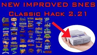 Official SNES Classic Edition Hack Hakchi 221 UPDATED amp FAQ [upl. by Israel]