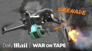 How Ukraines grenadedropping drones changed war  War on Tape  Daily Mail [upl. by Yentihw]