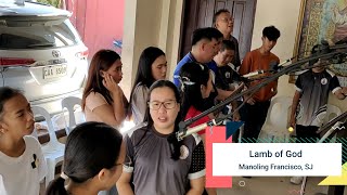 Lamb of God Manoling Francisco SJ COP Choir cover song [upl. by Bashemath516]