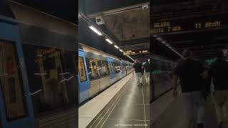 youtubeshorts fridhemsplan trainstation europeantravel stockholmsweden goinghomeafterwork [upl. by Anairuy786]