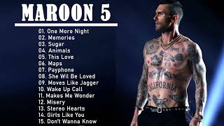 The Best Of Maroon 5 Maroon 5 Greatest Hits Full Album 2022 [upl. by Ahseer]