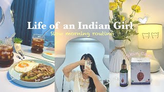 VLOG 6 am slow and relaxing morning routine  Preparing lunch box  Life in India🌱 [upl. by Naillil]