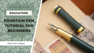 How To Get Started With A Fountain Pen  Full Step by Step Tutorial [upl. by Dekow]