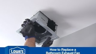 How To Install a Bath Exhaust Fan [upl. by Currie75]