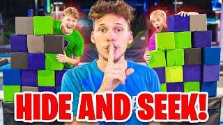 Hide amp Seek In The Worlds Biggest Trampoline Park [upl. by Schulman]