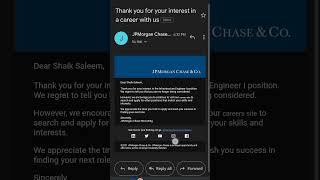 JP Morgan Chase sending exam offerletter accenture accenturerecruitment2022 linkinbio mails 🥳 [upl. by Anawit]