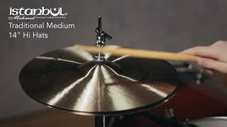 1  HiHats Istanbul Mehmet 14quot Traditional Medium [upl. by Darby]