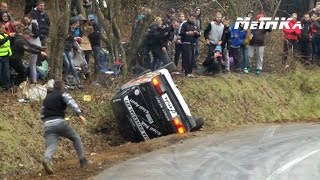 Rally Sprint Felsőnyárád  Sajókaza 2014  Crashes and Show [upl. by Koosis]