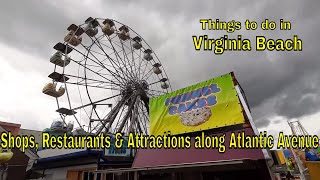 Touring Atlantic Avenue in Virginia Beach [upl. by Lonne]