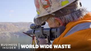 Meet The Man Who Shoots At Birds All Day To Keep Them Off A Toxic Pit  World Wide Waste [upl. by Josh]