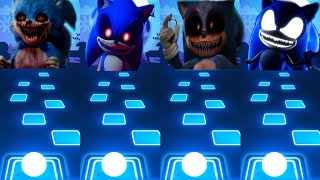 Sonic Exe Vs Sonic Exe Vs Sonic Exe Vs Sonic Exe  Tiles Hop EDM Rust [upl. by Ahseen]