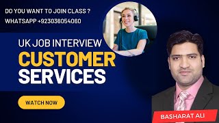 Customer Service Manager job interview Preparation for UK Skilled Worker Visa [upl. by Merwin]