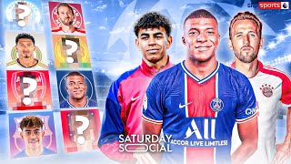 Picking EVERY Champions League clubs BEST player 🏆🔥  Saturday Social [upl. by Streeto]