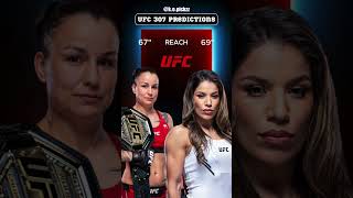 UFC 307  Raquel Pennington vs Julianna Pena  UFC Predictions  Fight Breakdown ufcpredictions [upl. by Jacy536]