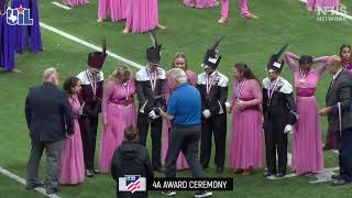 uil state marching band championships 4a finals session and awars [upl. by Nymzaj]