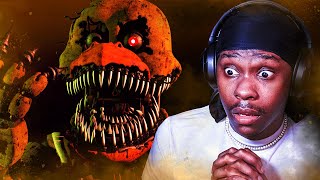 Horror Hater FINALLY Plays FIVE NIGHTS AT FREDDYS [upl. by Renzo220]