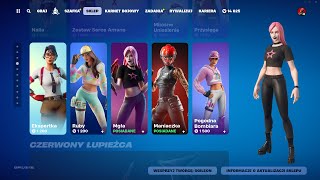 SKLEP FORTNITE 2082024 MGĹA IKONOWE EMOTKI RUBY MY HERO ACADEMIA MANIACZKA WYGINEK [upl. by Culver]