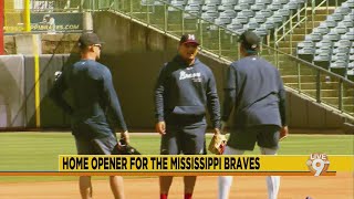 Home opener for the Mississippi Braves [upl. by Oilut618]