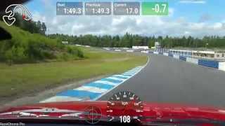 Porsche 944 S2 lap in Ahvenisto Race Circuit [upl. by Almita8]