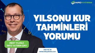 Yılsonu Kur Tahminleri Yorumu  Mert Yılmaz Yorumluyor quot23 Ocak 2024 Tarihli Yayındanquot İnfo Yatırım [upl. by Augy]