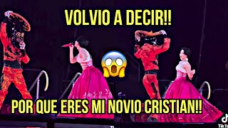 ANGELA AGUILAR VOLVIO A DECIR POR QUE ERES MI NOVIO CRISTIAN EN SAN JOSE CALIFORNIA [upl. by Nicole]