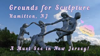 Grounds for Sculpture Hamilton NJ  A quotMust Seequot in New Jersey Enchanting and Beautiful [upl. by Atlante]