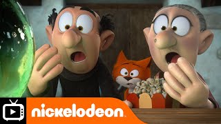 Tricking Gargamel 🔮  The Smurfs  Nickelodeon UK [upl. by Brande916]