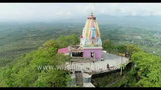 Stunning Mulgaon landscape and the Khandoba Temple as seen from the sky [upl. by Amanda]