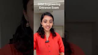 When is the SRM Engineering Entrance Exam 2024 youtubeshorts shorts [upl. by Nitreb92]