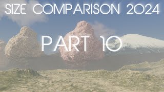 Size Comparison 2024 Part 10 4K 60FPS 3D [upl. by Bovill]