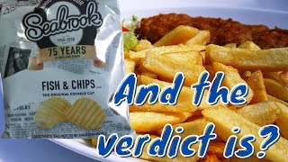 SEABROOK  CRISPS  FISH AND CHIPS FLAVOUR [upl. by Eidas685]