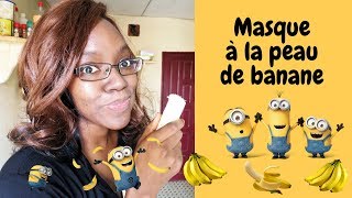 MASQUE A LA PEAU DE BANANE  ANTIRIDES NATUREL [upl. by Nalced]