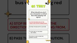 G1 Test g1questions drivetest [upl. by Vial]