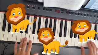 Singing ja ja piano tutorial per bambini [upl. by Klarika]