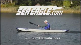 Sea Eagle  RazorLite™ Inflatable Kayak Instructions  SeaEaglecom [upl. by Elleron]