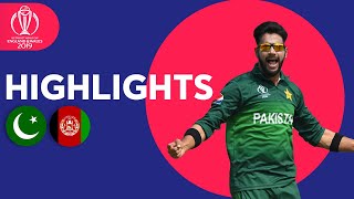 Pakistan Win in Last Over  Pakistan vs Afghanistan  Match Highlights  ICC Cricket World Cup 2019 [upl. by Brill]