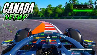 F1 22 CANADA HOTLAP  SETUP 109264 [upl. by Maxantia167]